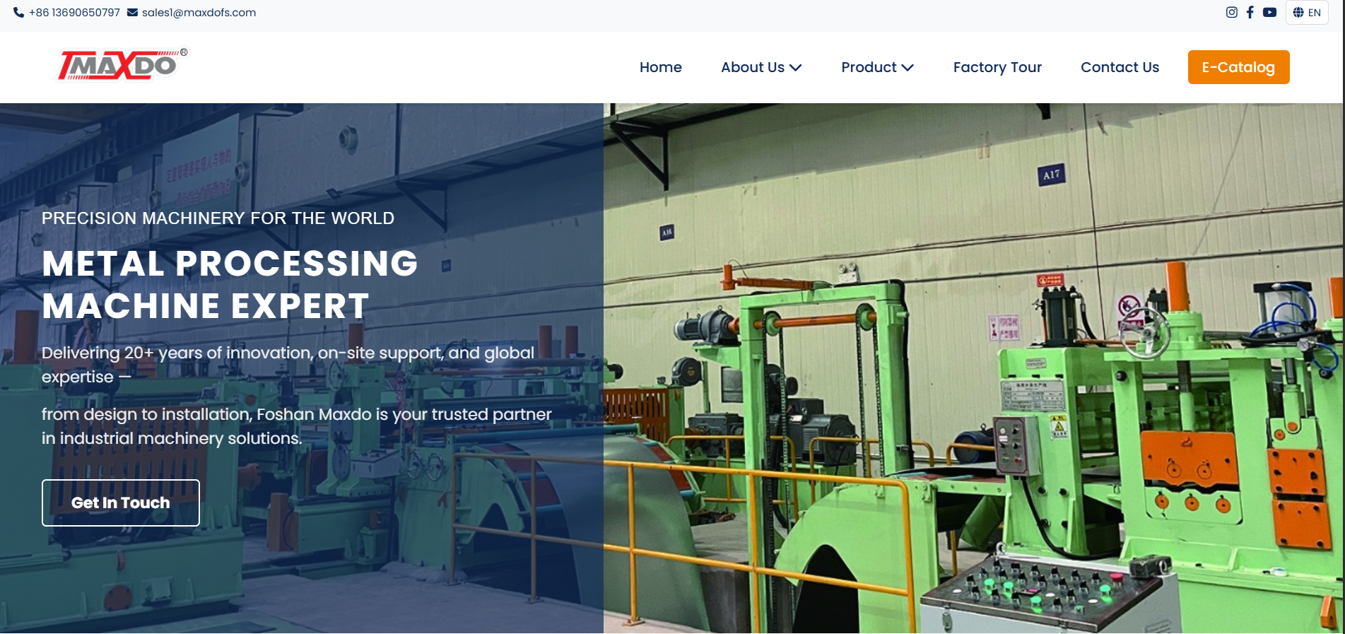 Maxdo Slitting Machine